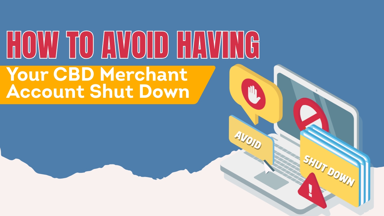 How to Avoid Having Your CBD Merchant Account Shut Down